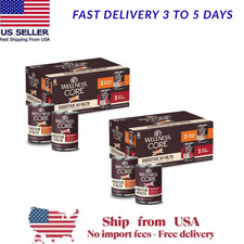 2pk CORE Digestive Health Pate Variety Pack Adult Canned Wet Dog Food, Grain Fre