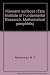 Riemann surfaces (Tata Institute of Fundamental Research. Mathematical pamphle..