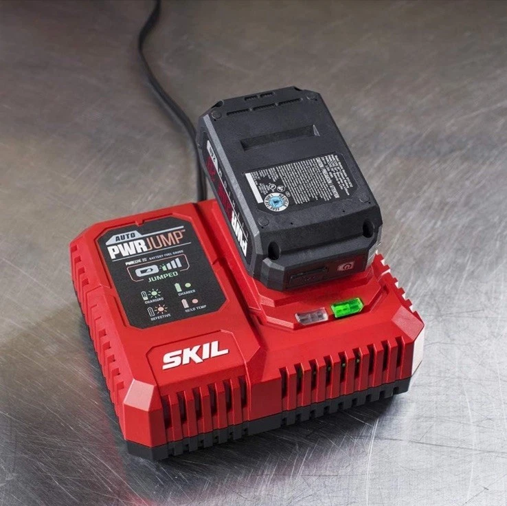 Skil PWR CORE 20 Brushless 20V Jigsaw Kit w/Battery & PWR JUMP Charger Excellent - Image 4 of 4