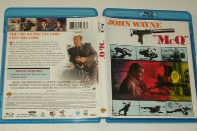 McQ (Blu-ray Disc, 1974 Warner Bros) John Wayne, Eddie Albert