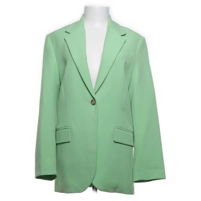 Zara, Blazer, Größe: XS, Grün, Lyocell/Polyester, Einfarbig, Damen #ItC
