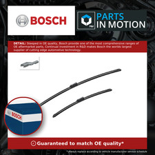 Image of 2x Wiper Blades (Pair) Flat Aero type A352S 3397014352 Bosch Aerotwin 750/500mm