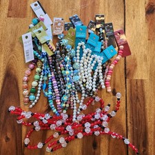 Mixed Beads Lot 1 lb Glass Plastic Polymer For Jewelry Making Craft