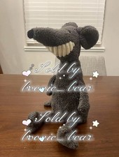 NWT Jellycat TOOTHY RAT Soft Plush Toy RETIRED Rare Hard to Find FAST SHIP