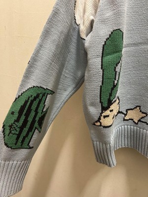 Vintage Peanuts Men's XL 80S 90S Snoopy Knit Sweater Xl Japan
