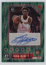 2023 Donruss Optic Signature Series Green Shock Prizm Mouhamed Gueye Auto 0us8