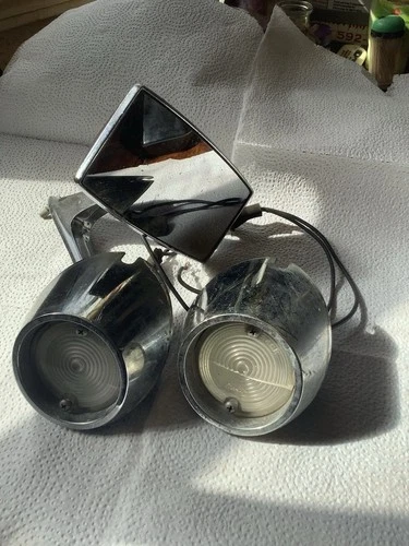 MUSTANG REVERSE LIGHTS/ SIDE MIRROR/1967-68 ORIGINAL!-$49.99 START-NO-RESERVE