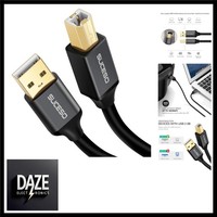 Druckerkabel 3 Meter Usb 2.0 A Zu B, Kompatibel Mit Canon, Hp, Dell, Epson, X...