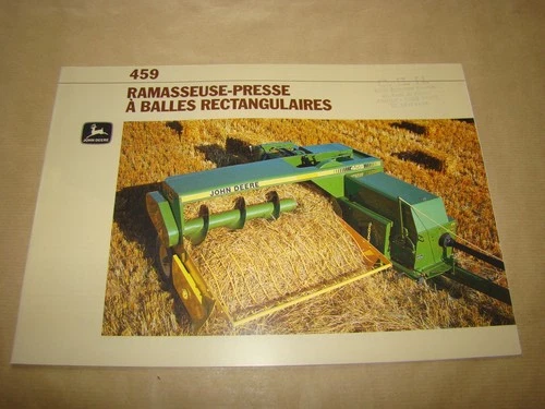 8 Page Brochure Brochure Brochure Press 459 No Tractor SFV Same IH Case