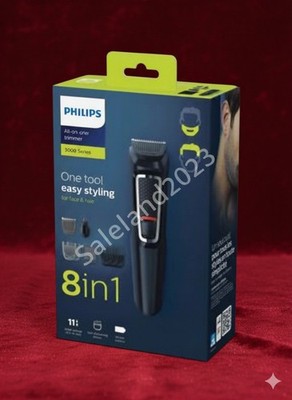 Philips Multigroom Series 3000 All-in-One Trimmer, 8×1 Easy Styling
