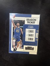 2021-22 Panini Contenders Season Ticket Steph Curry Contenders #10 GS Warriors