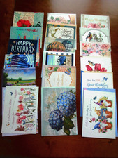 HAPPY BIRTHDAY GREETING CARDS WITH ENVELOPES - LOT OF 18 - NEW