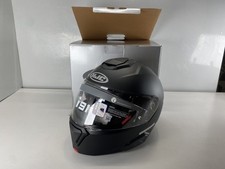 HJC i91 Solid Modular Motorcycle Helmet, HJ-33 Pinlock Shield Flat Black, Size L