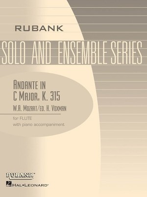 Andante in C Major, K. 315 Flute Solo with Piano - Grade 4