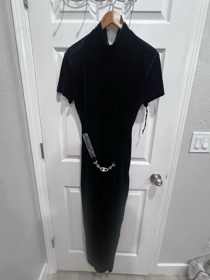 Mono Victoria Stephens Terciopelo Negro Gótico Vintage Años 80/90 14 Foto 2 de 4