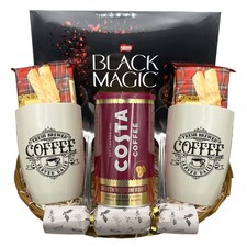 Personalised Couples Costa Coffee Gift Hamper Mum Dad Husband Wife Christmas Set
