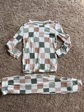 3T-4T Long Sleeve Posh Peanut Pajama Set