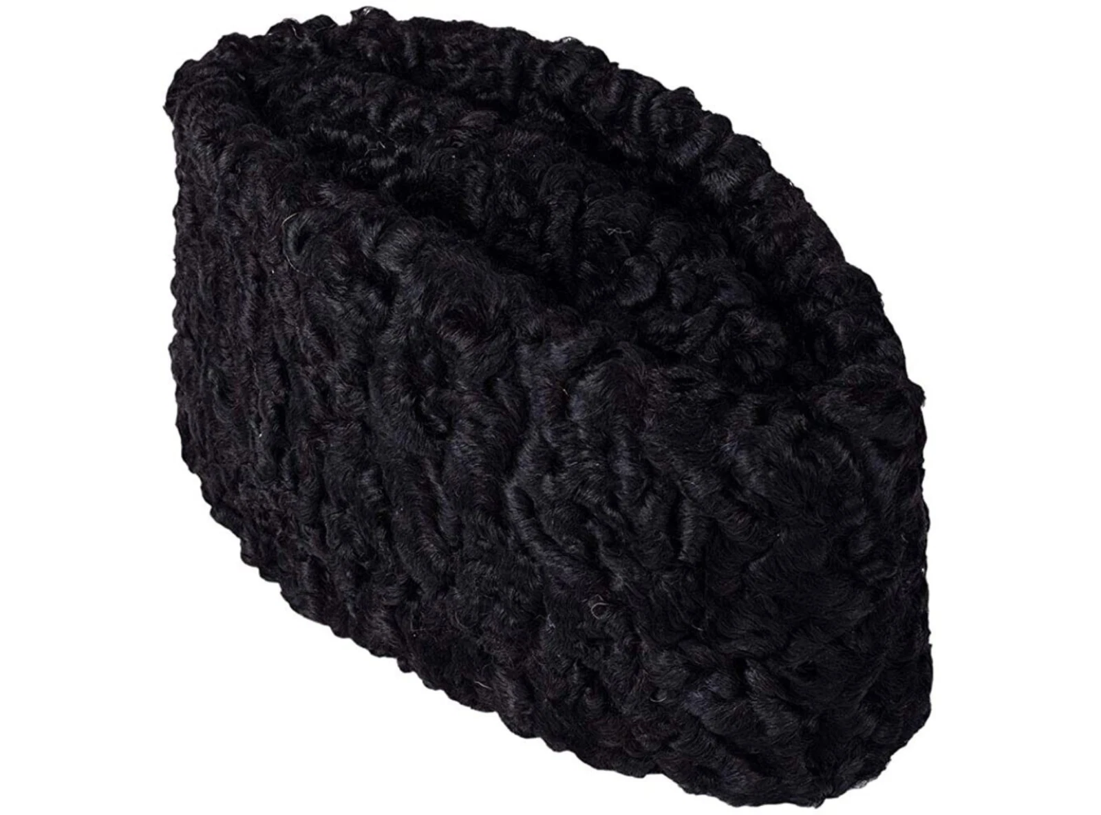 Black Karakul Cap for Men Kashmiri Jinnah Cap Afghan Karzai Style Diplomat Hat
Opens in a new window