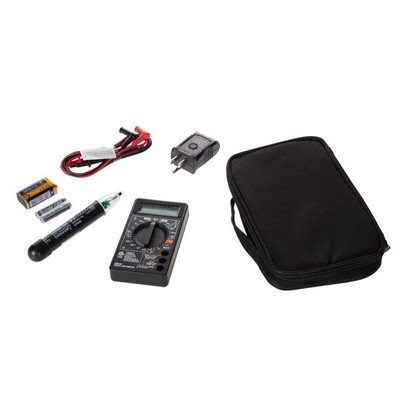 Multifunction Digital Electrical Tester Kit with LCD Display 7.28 Inch Width