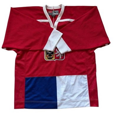 Vintage Nike Czech Republic Jersey Olympics Mens Size L