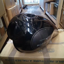 Moto Guzzi FUEL-TANK BLACK/GREY USA (#89000358)