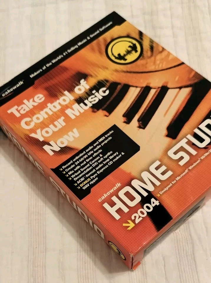 Cakewalk Home Studio 2004 Multitrack Recording and Editing Software - Image 3 of 4