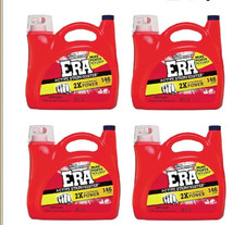 4 Pack -Era Active Stainfighter Liquid Laundry Detergent, 146 loads, 200 fl. oz. 0.12 per gallon