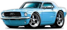 1967 Mustang Coupe Decal For Outdoor Use With Uv Coating And Transfer Tape 1967 Mustang Coupe Decal For Outdoor Use With Uv Coating And Transfer Tape