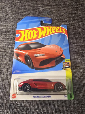 Hot Wheels   Koenigsegg Gemera HW Exotics Series Rare Long Card