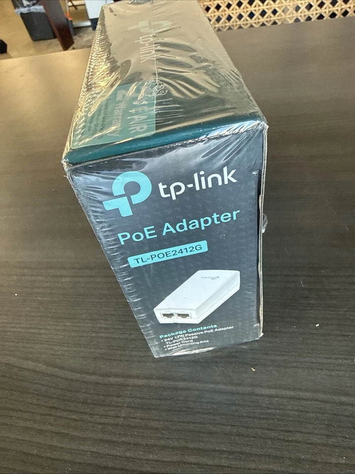 TP-Link PoE Adapter TL-POE2412G Gigabit Ethernet Wall-Mounting 24V 0.5A SEALED - Image 2 of 4