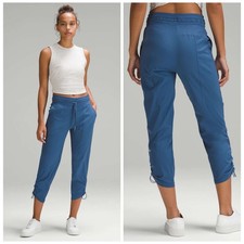 Lululemon Dance Studio Mid-Rise Cropped Pant Pitch Blue Size 6
