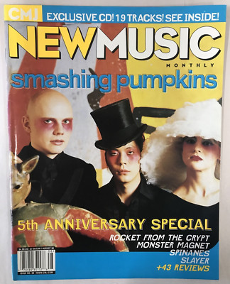 CMJ NEW MUSIC MAGAZINE-AUG 1998-SMASHING PUMPKINS-ROCKET FROM THE CRYPT ...