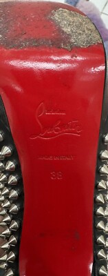 Christian Louboutin Spike Heels Size 38 Original Price $1495 | eBay
