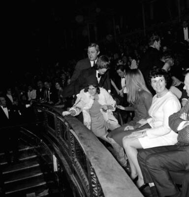 The Scene At The Miss World Contest At The Royal Albert Hall I- 1970 Old Photo