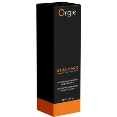 Orgie XTRA HARD 50ml Power Gel für Männer, Massagecreme mehr Volumen, mehr Härte