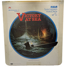 Victory At Sea Black  White  CED VideoDisc RCA Selectavision