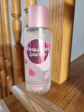 VICTORIA'S SECRET "ROSEWATER SPARKLE" BODY MIST 8.4 OZ.