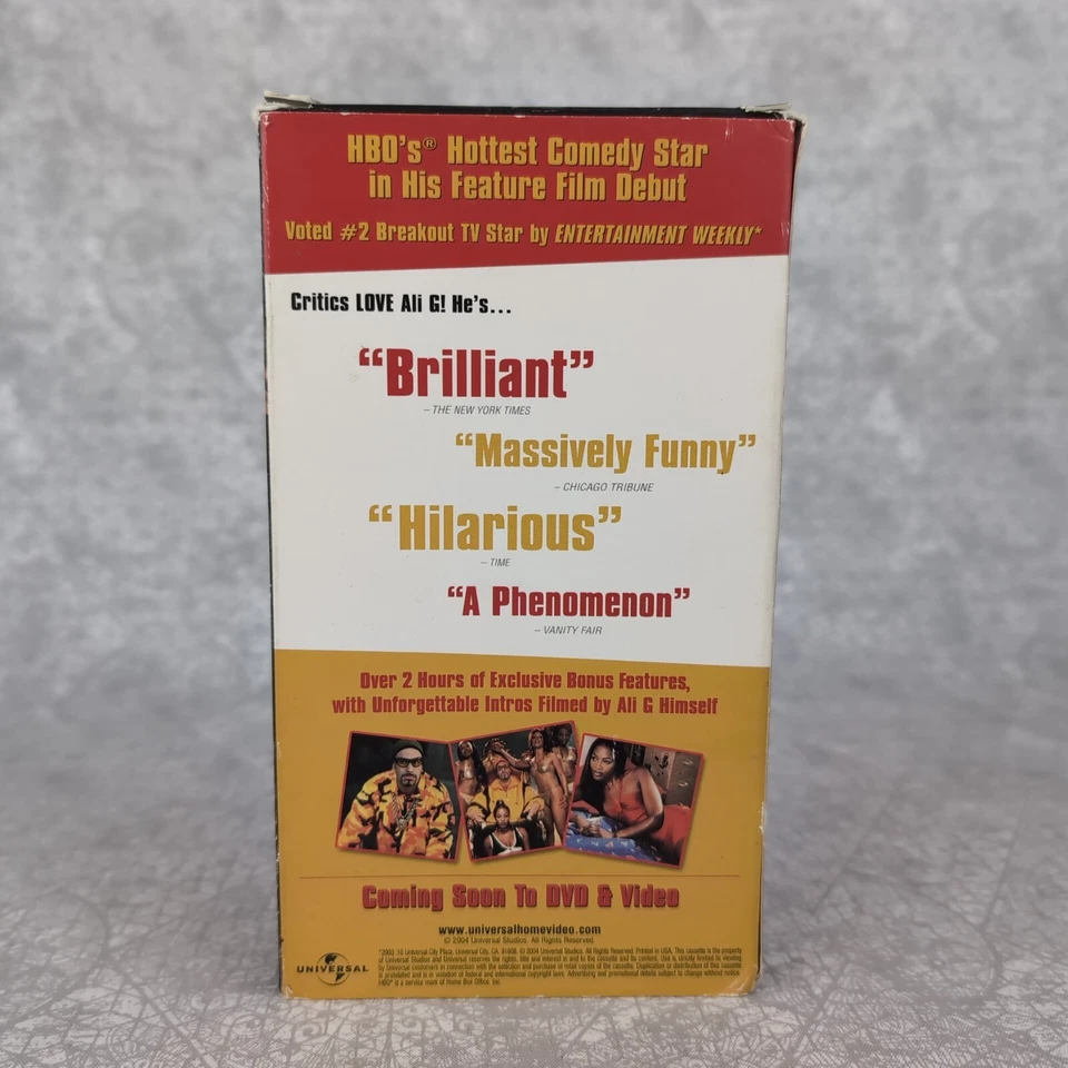 Ali G Indahouse The Movie 2004 VHS Screener Full-Length Sacha Baron Cohen - Image 2 of 4