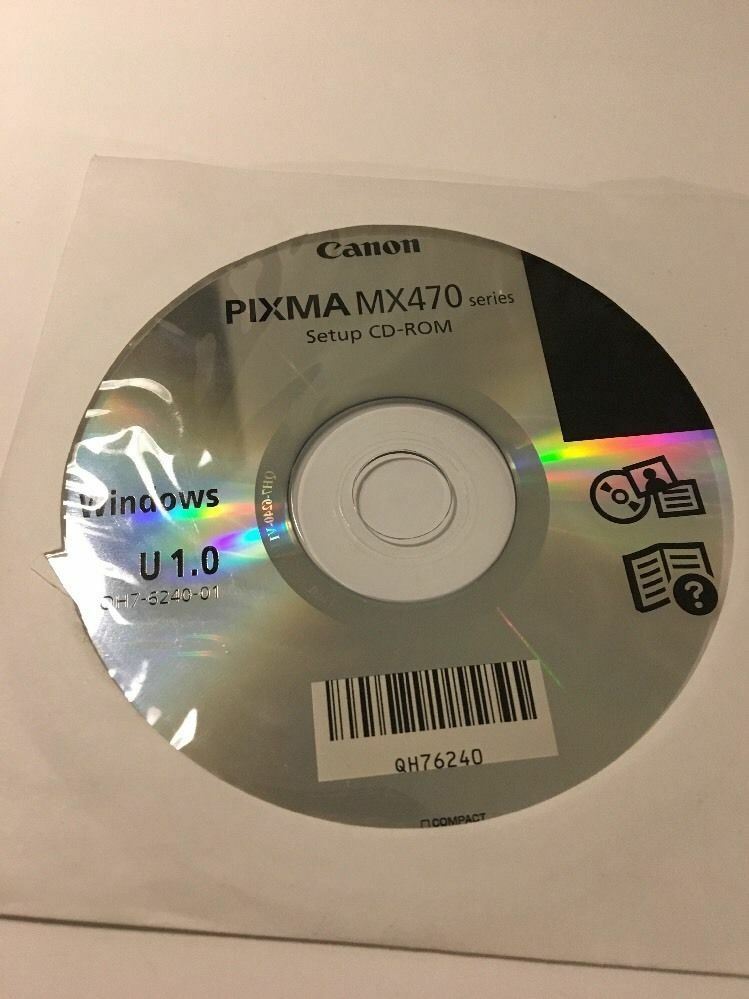 Canon Mx470 Wifi Setup Canon Pixma MX470 Series Setup CD