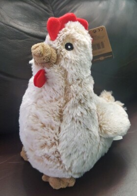 Giftable World 9'' Chicken Hen Dog Toy w/Squeaker P19194 New