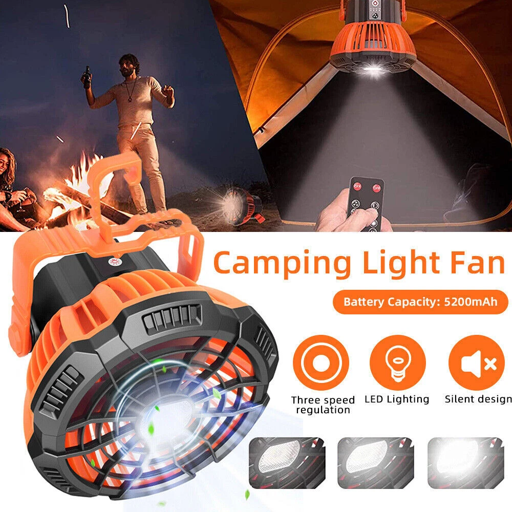 Camping ceiling clearance fan