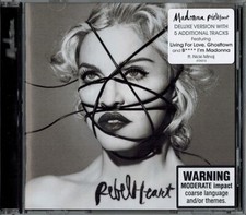 MADONNA CD Rebel Heart AUSTRALIAN Deluxe 19 Trk SEALED 2015 w/ 2x Hype Stickers