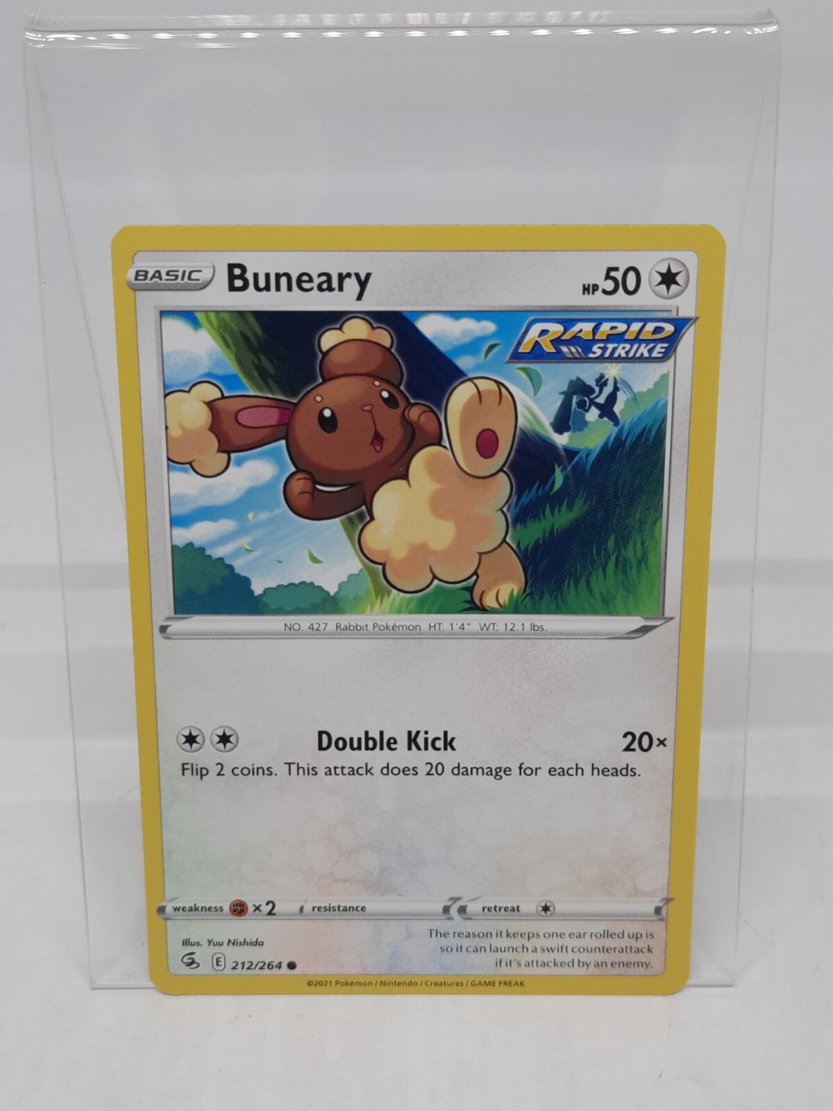 Buneary 212/264 - Fusion Strike - Common - Pokemon Card TCG