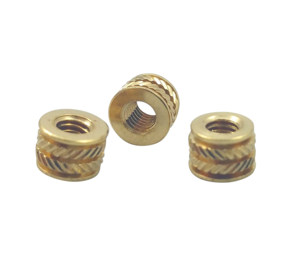 Doge Thread Insert 10-24 Heat Set Inserts 100 Pack Dodge UB001024 #10-24 Brass Threaded ...
