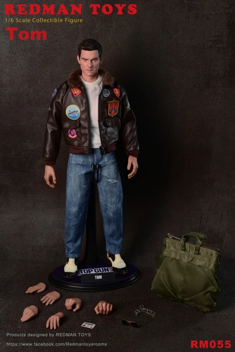 1/6 Top Gun Maverick Figure U.S Redman Toys Hot Air Pilot Fighter