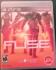 Fuse, PS3, Insomniac games, very good condition.