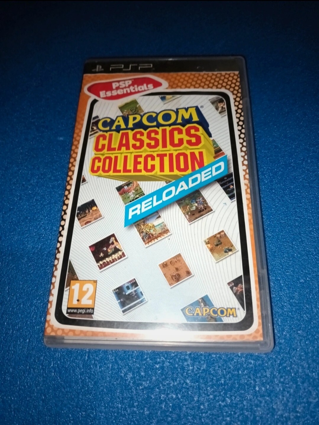 Psp PlayStation portable essentials capcom classics collection reloaded