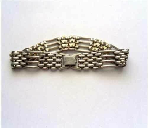 Bracciale Vintage Anni, 50 Bagno Argento di Legge