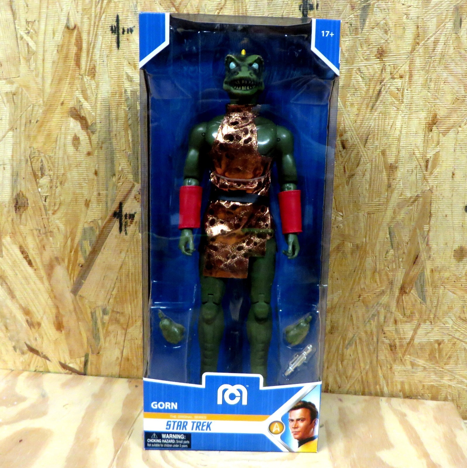 MEGO SCI-FI STAR TREK TOS GORN 14" ACTION FIGURE / MARTY ABRAMS NEW