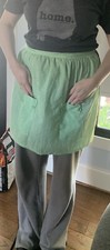 Green Gingham Apron